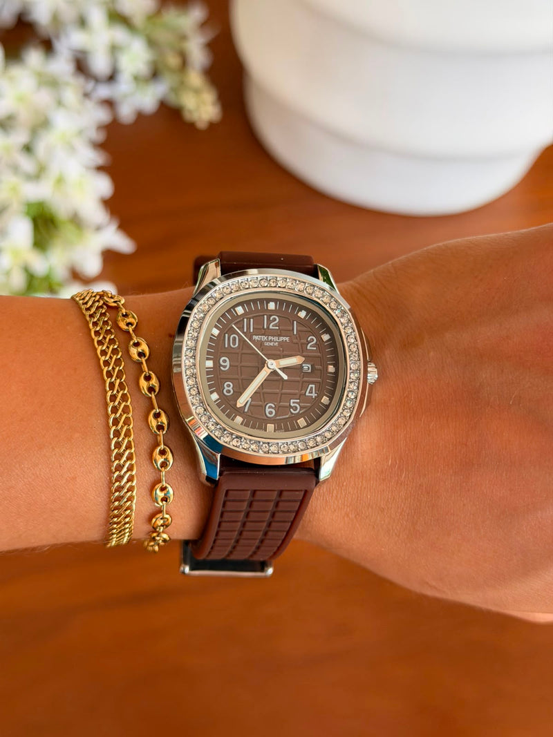 Reloj Silicona Mujer Cristales