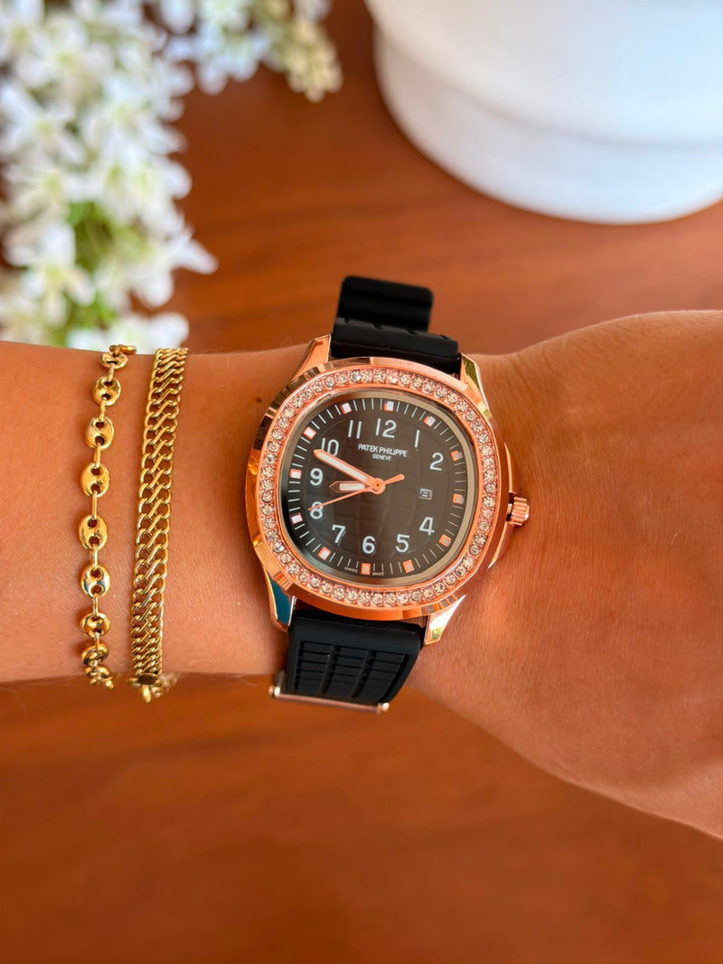 Reloj Silicona Mujer Cristales