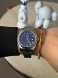Plateado Tablero Azul