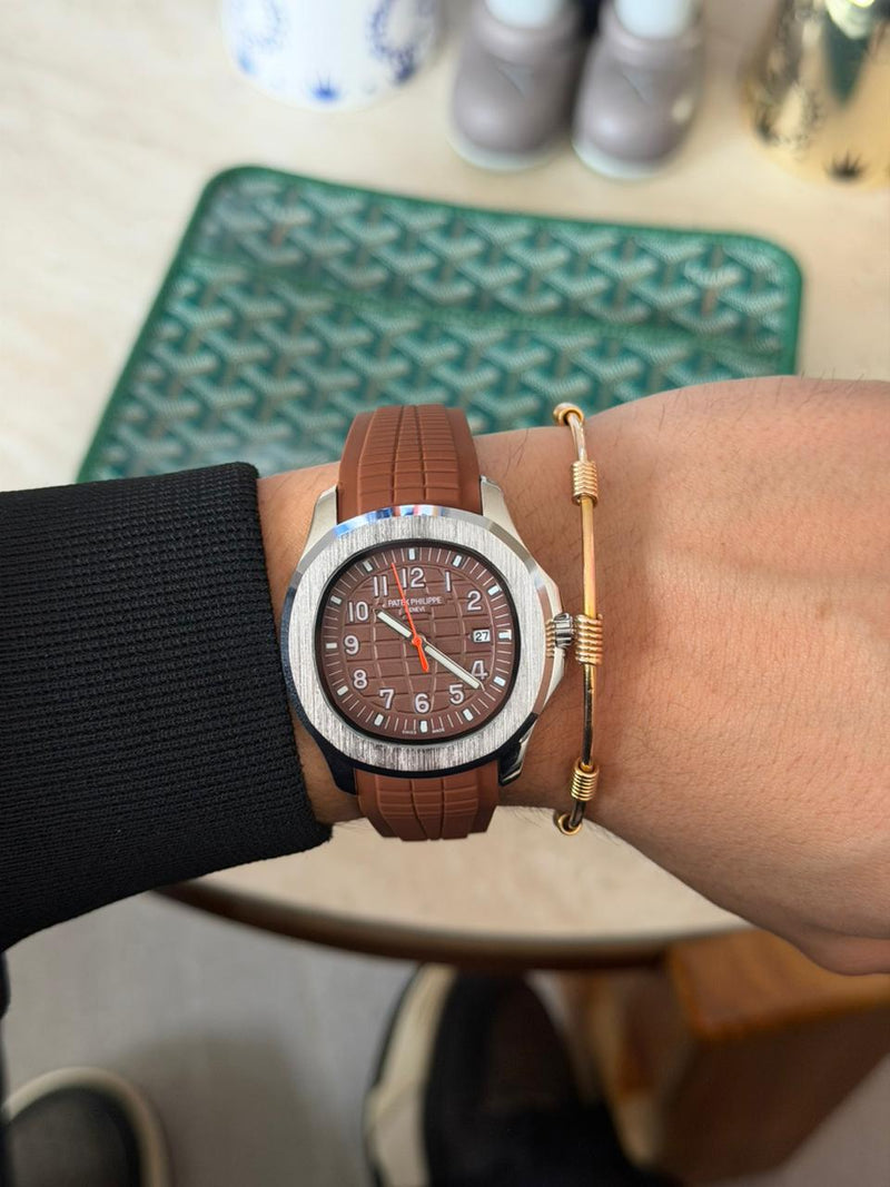 Patek Goma Hombre