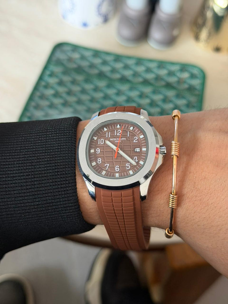 Patek Goma Hombre